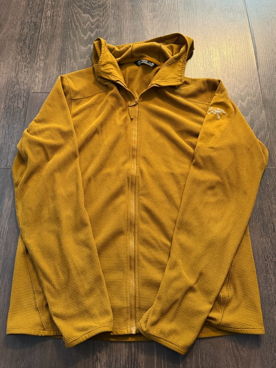Arc'teryx Other - Arc'teryx Mustard Hooded Performance Jacket